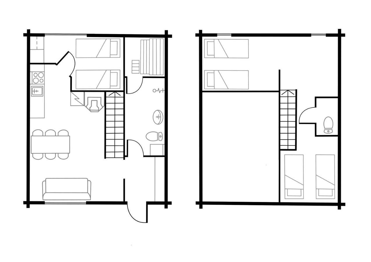 Apartmán Economy Tieva Levi Exteriér fotografie